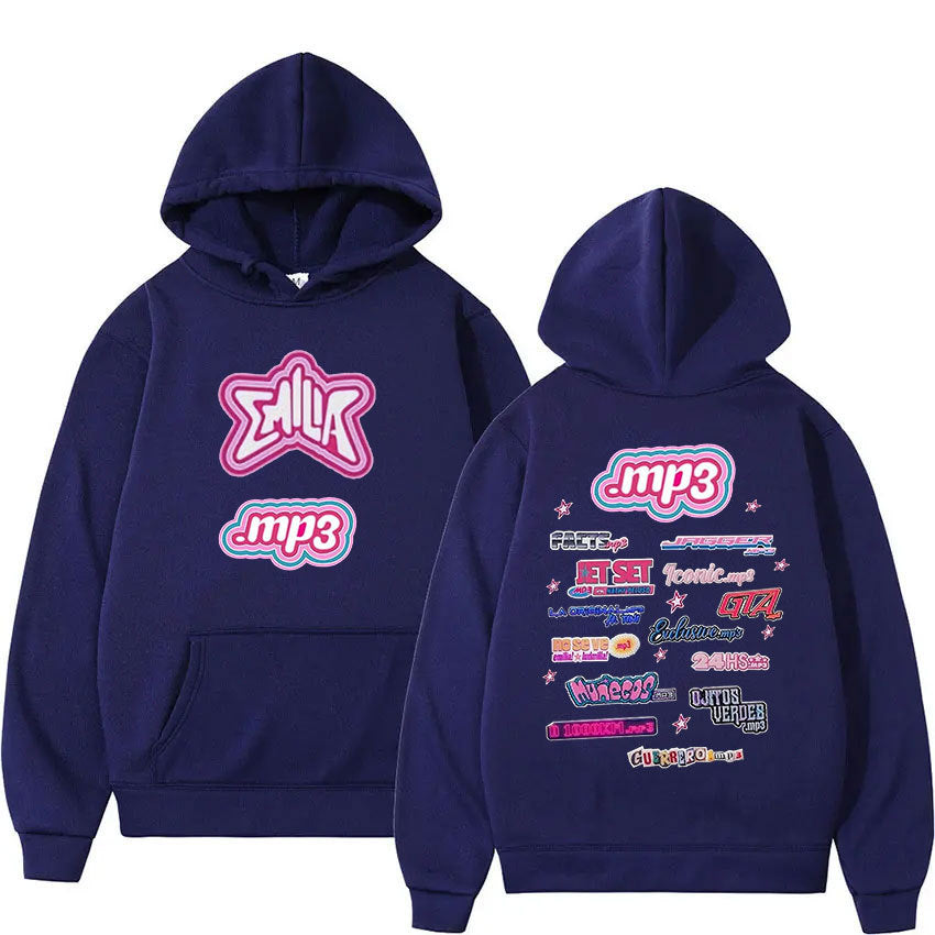 Emilia Mernes Print Hoodie Men Women's Retro