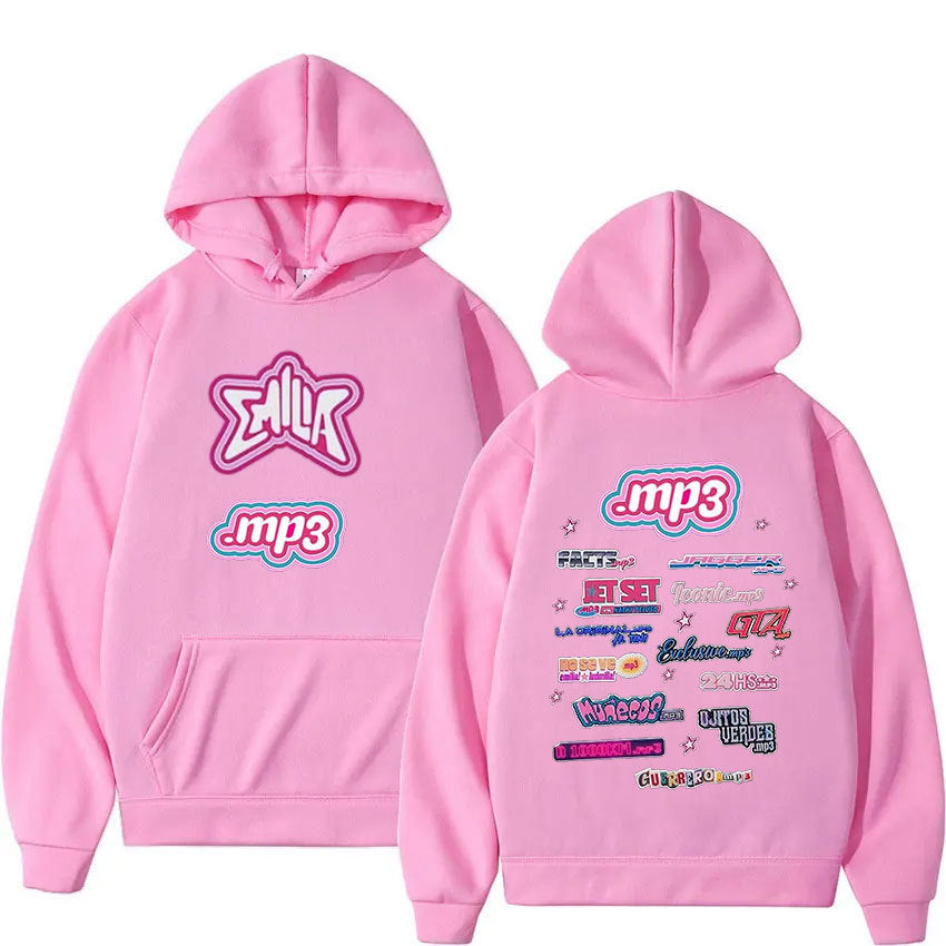 Emilia Mernes Print Hoodie Men Women's Retro